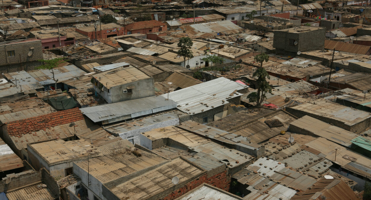 Armenviertel in Luanda / Angola