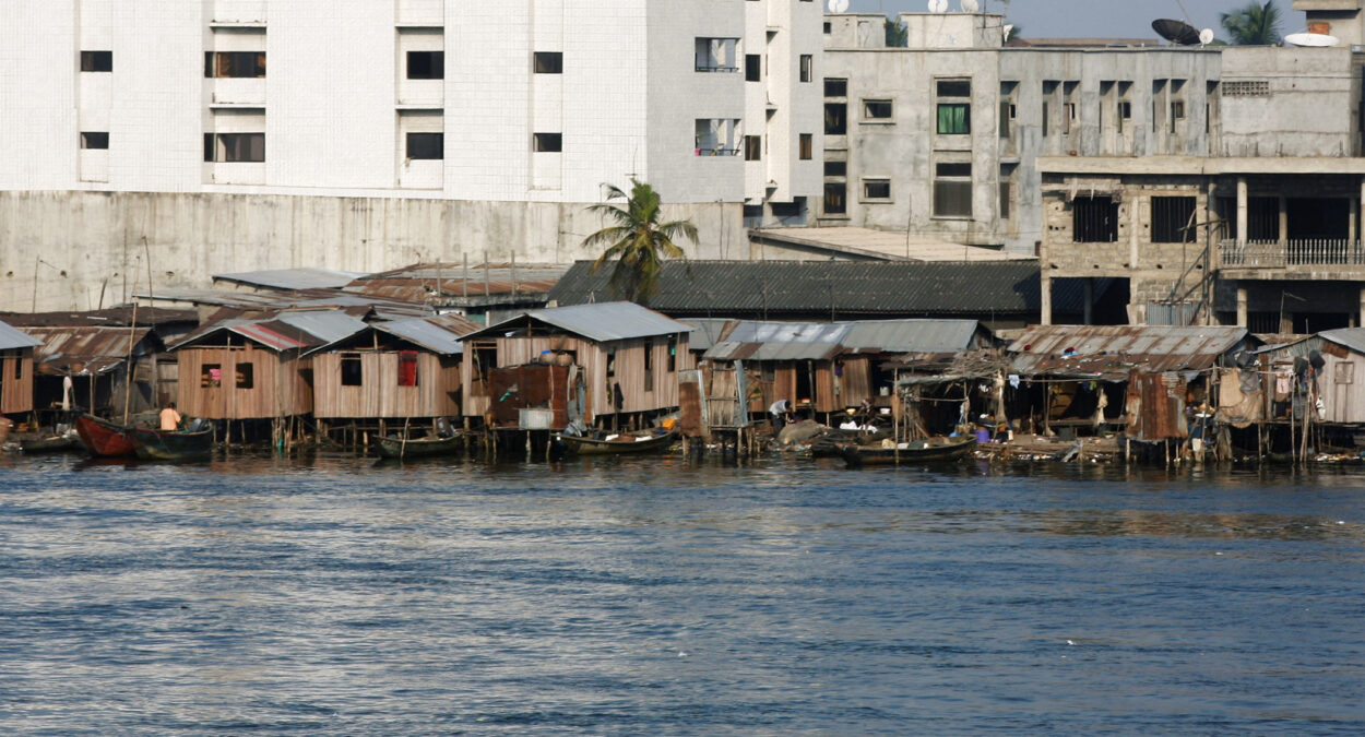 Slums in Benin